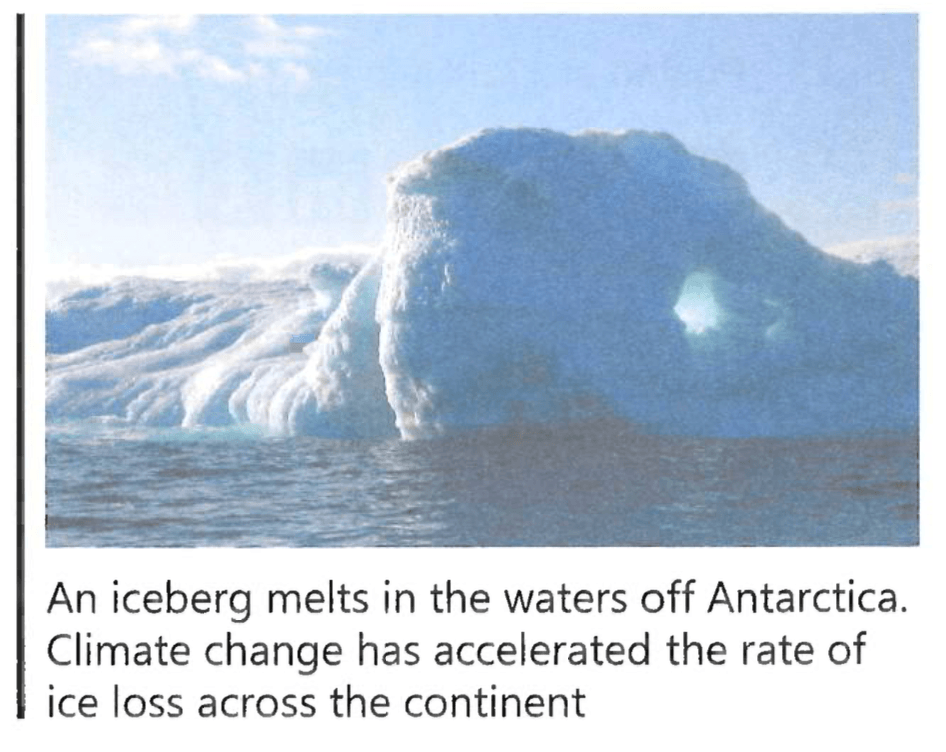 IB Paper 1 activity – Nat Geo Effects of Climate Change